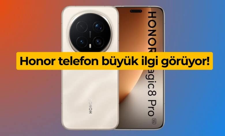 Honor akıllı telefon