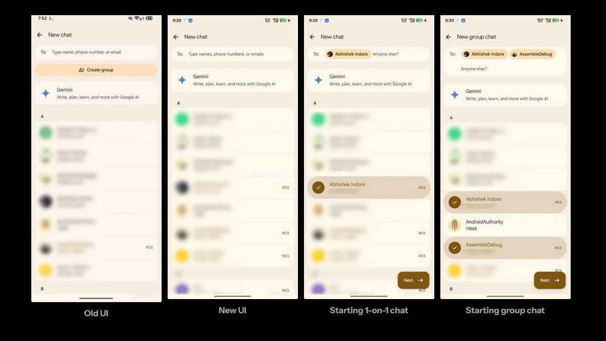 Google Mesajlar'dan Grup Sohbetleri İçin Yeni Kolaylık