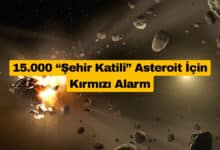 NASA 15.000 “Şehir Katili” Asteroit İçin Alarm Verdi