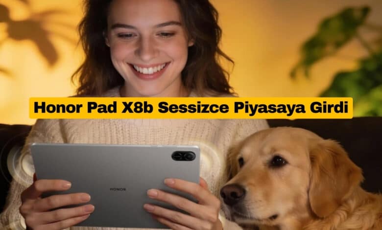 Honor Pad X8b Sessizce Piyasaya Girdi