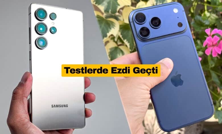 Galaxy S26 Ultra Benchmark Testlerinde iPhone 17 Pro Max’e Fark Attı