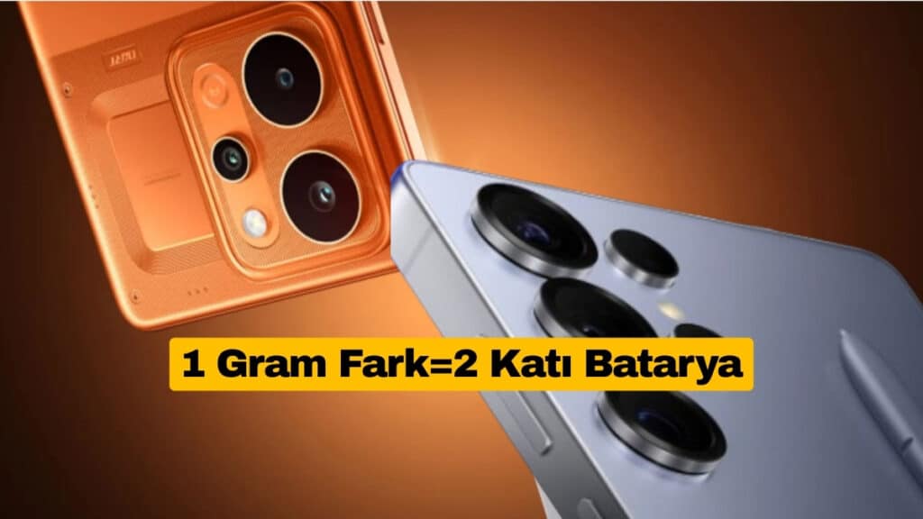 Realme P4 Power 10.001mAh Bataryasıyla Galaxy S25 Ultra’dan Sadece 1 Gram Ağır