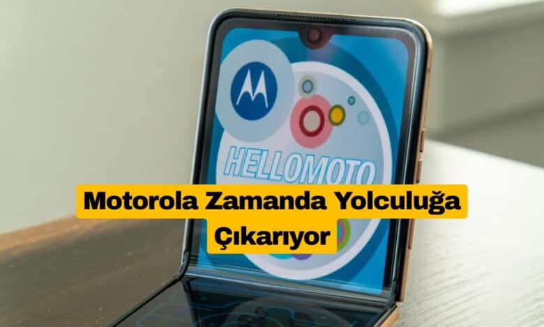 Motorola Razr’ın Gizli Özelliği Zamanda Yolculuk Gibi