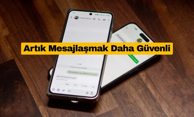 Apple iPhone ve Android Arasında Güvenli RCS Mesajlaşmayı Test Ediyor