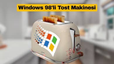 Windows 98 İle Çalışan Akıllı Tost Makinesi Yapıldı
