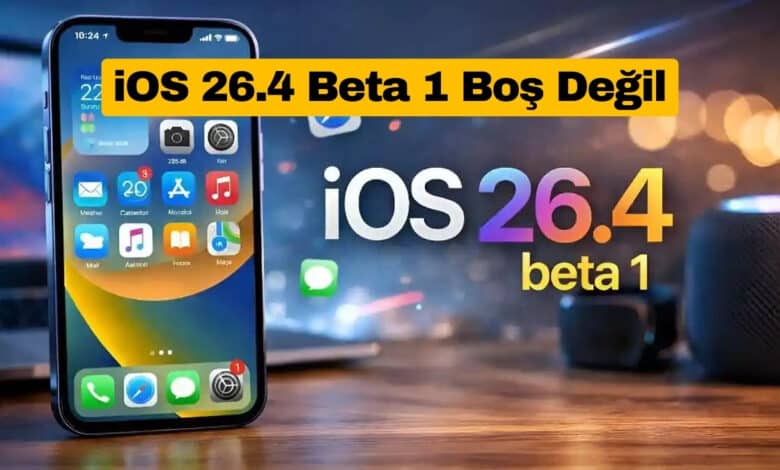 iOS 26.4 Beta 1