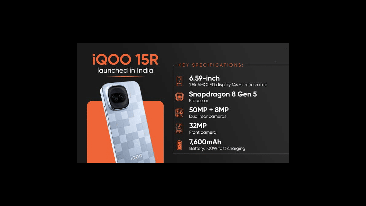 iQOO 15R Tanıtıldı: 7.600mAh Pil ve Snapdragon 8 Gen 5