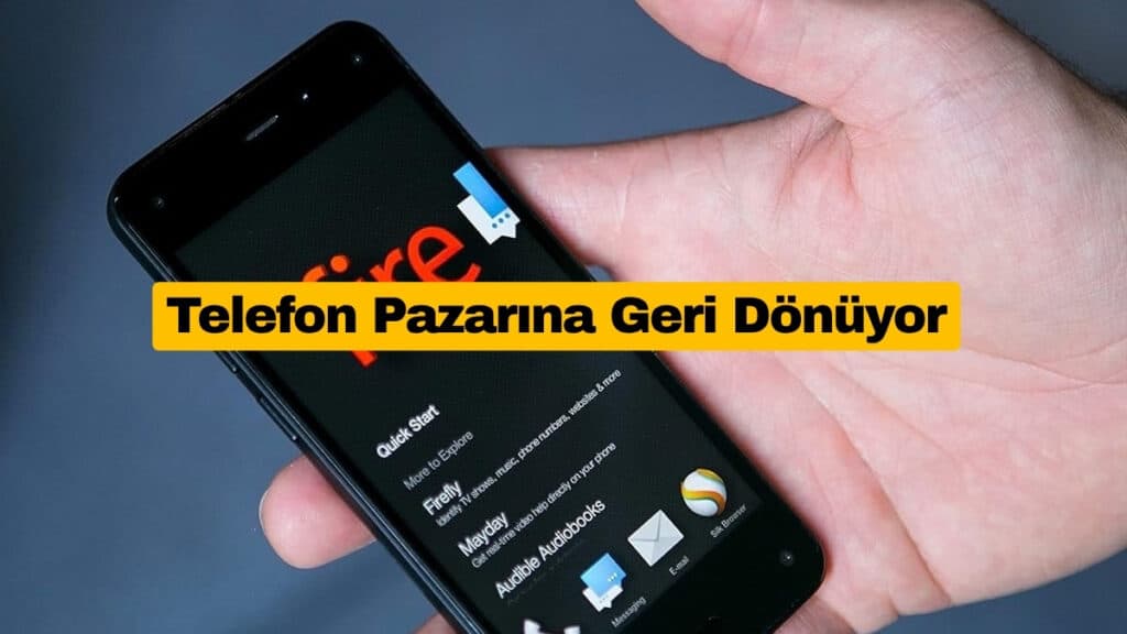 Amazon Akıllı Telefon Pazarına Yapay Zeka ile Dönüyor