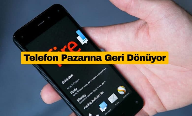 Amazon Akıllı Telefon Pazarına Yapay Zeka ile Dönüyor