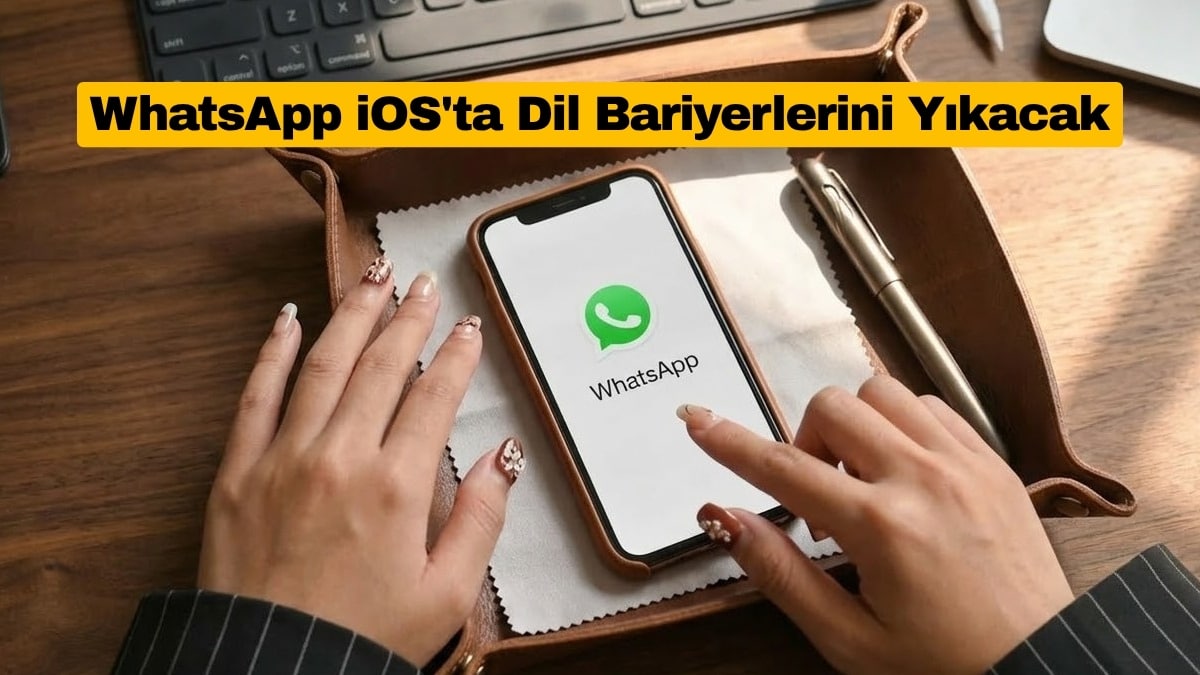 WhatsApp iOS'ta Dil Bariyerlerini Yıkacak