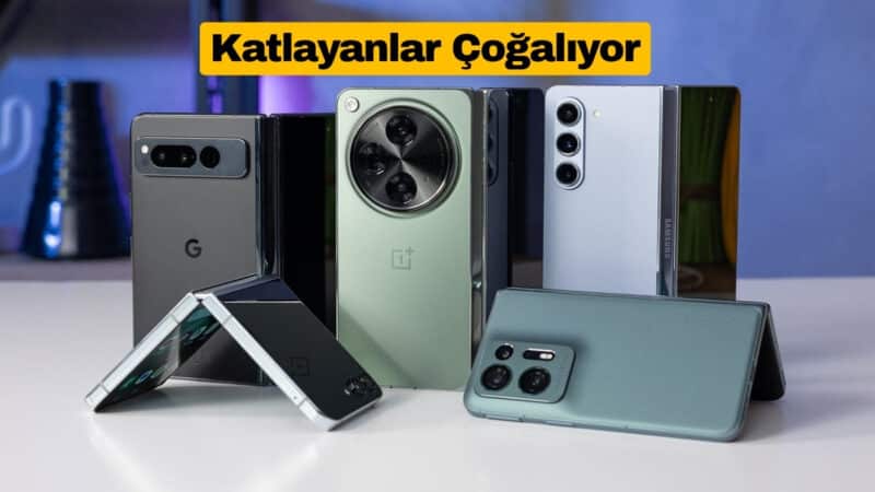 Katlanabilir Telefon Pazarı Jet Hızıyla Büyüyor