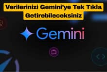 Verilerinizi Gemini’ye Tek Tıkla Getirebileceksiniz