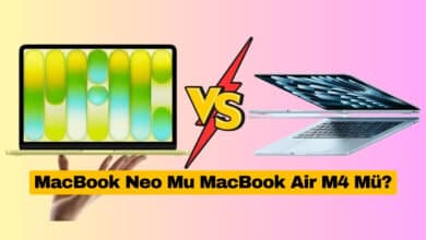 MacBook Neo Mu MacBook Air M4 Mü?