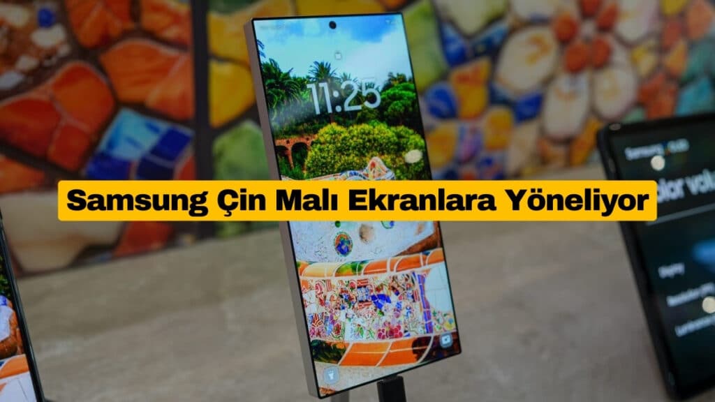 Samsung Çin Malı Ekranlara Yöneliyor