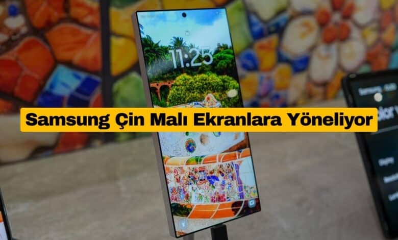 Samsung Çin Malı Ekranlara Yöneliyor