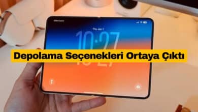 iPhone Fold Depolama Seçenekleri Ortaya Çıktı