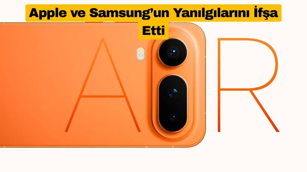 Apple ve Samsung’un Yanılgılarını İfşa Etti