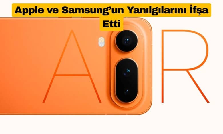 Apple ve Samsung’un Yanılgılarını İfşa Etti