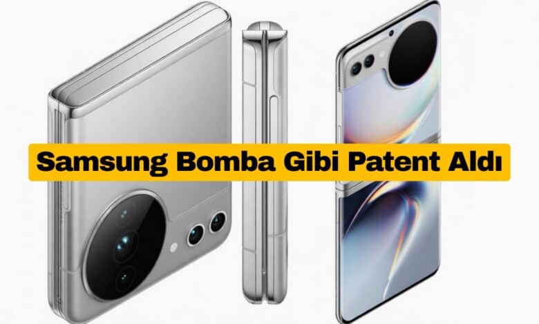 Samsung Çift Ön Ekranlı Katlanabilir Telefon Patenti Aldı