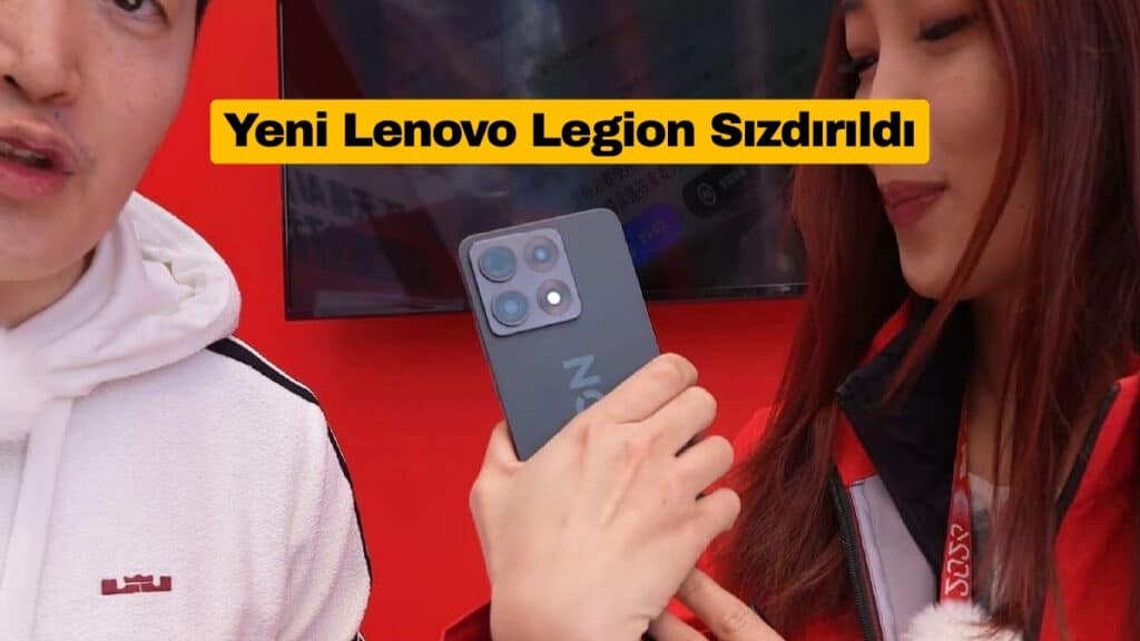 Yeni Lenovo Legion Oyun Telefonu Sızdırıldı