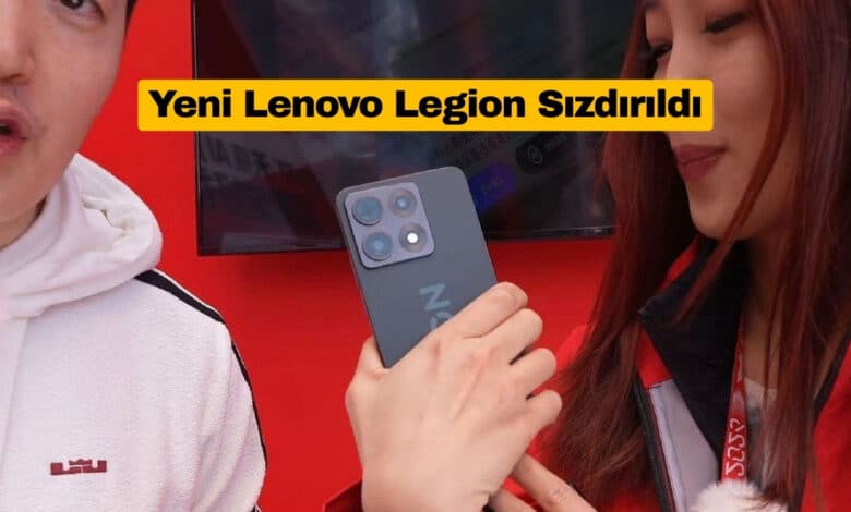 Yeni Lenovo Legion Oyun Telefonu Sızdırıldı