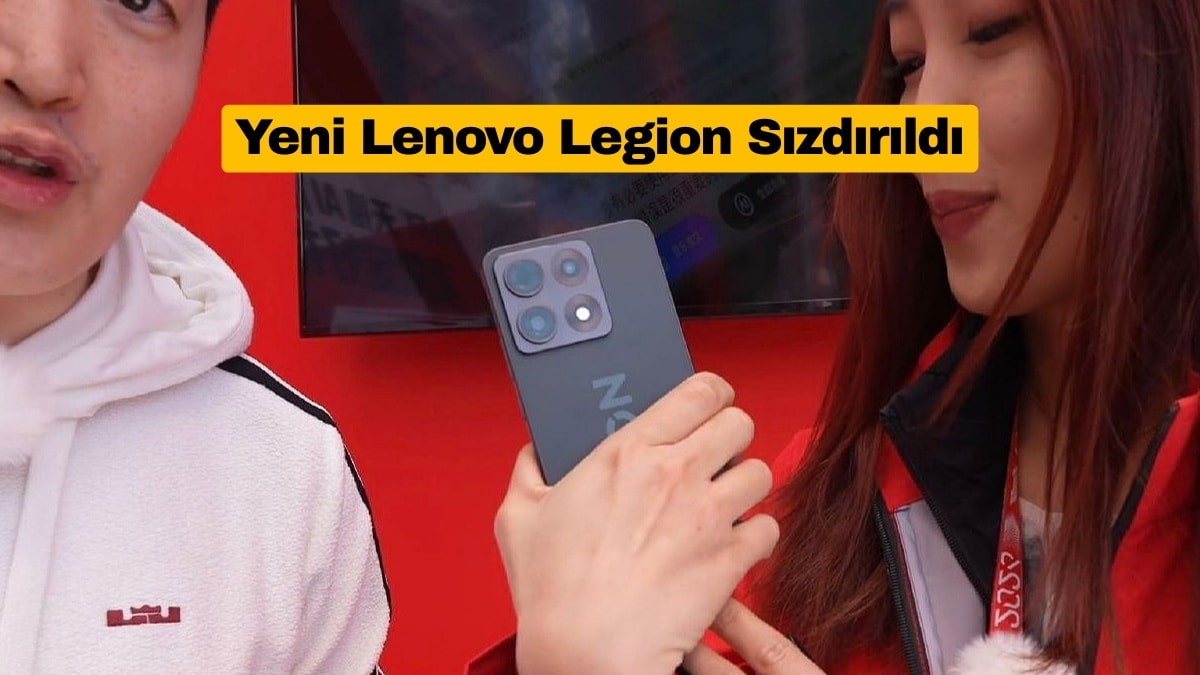 Yeni Lenovo Legion Oyun Telefonu Sızdırıldı