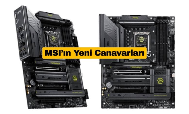 MSI Yeni 800 Serisi Anakartlarını Duyurdu