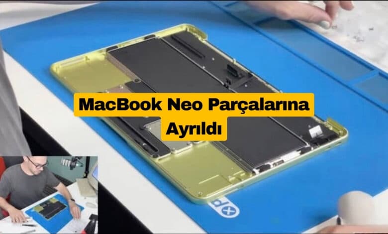 MacBook Neo Parçalarına Ayrıldı