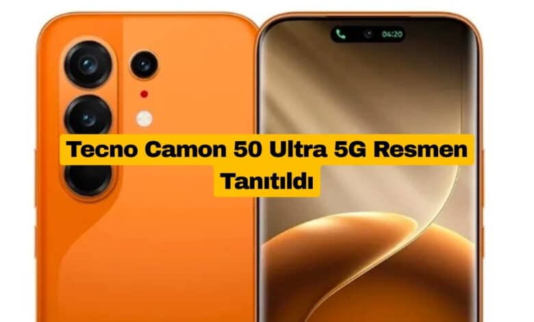 Tecno Camon 50 Ultra 5G Resmen Tanıtıldı