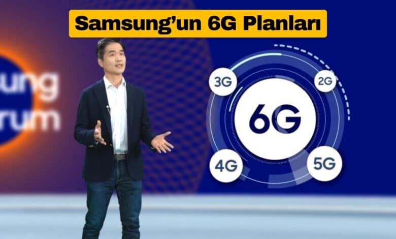 Samsung 6G Planlarını Paylaştı