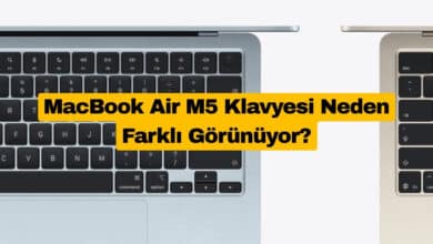 MacBook Air M5 Klavyesi Neden Farklı Görünüyor?