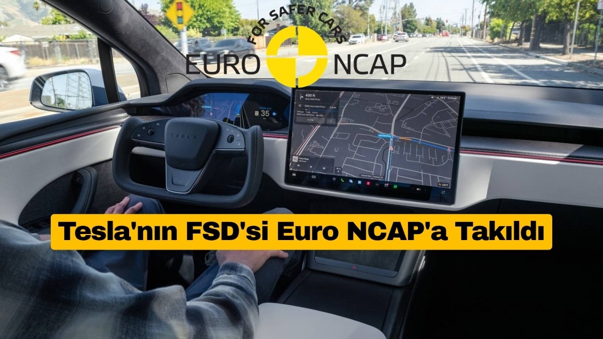 Tesla'nın FSD'si Euro NCAP'a Takıldı