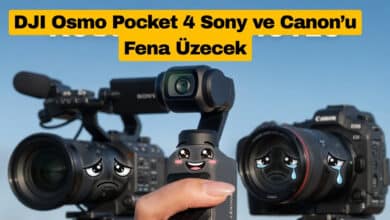 DJI Osmo Pocket 4 Sony ve Canon’u Fena Üzecek