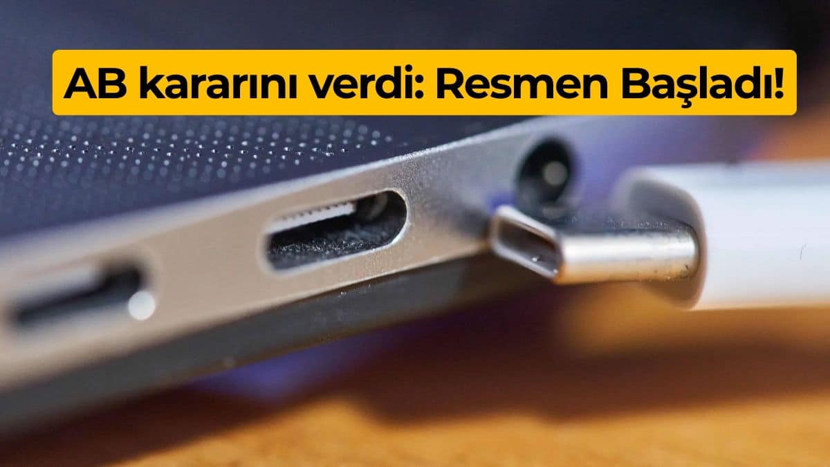 Dizüstü USB-C