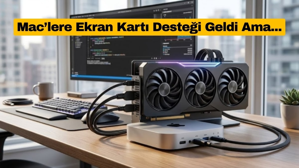 Mac’lere Ekran Kartı Desteği Geldi Ama...