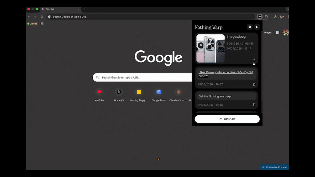 Nothing'in Dosya Paylaşım Uygulaması Warp Tanıtıldı Ama...