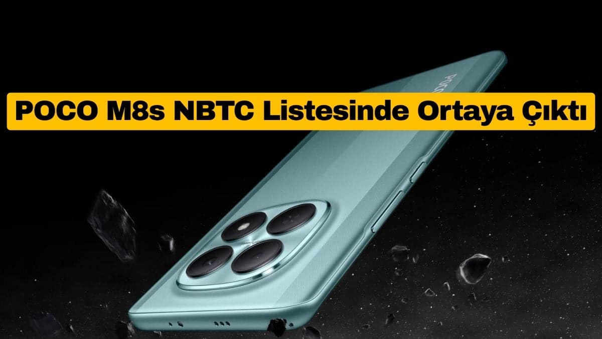 POCO M8s NBTC Listesinde Ortaya Çıktı