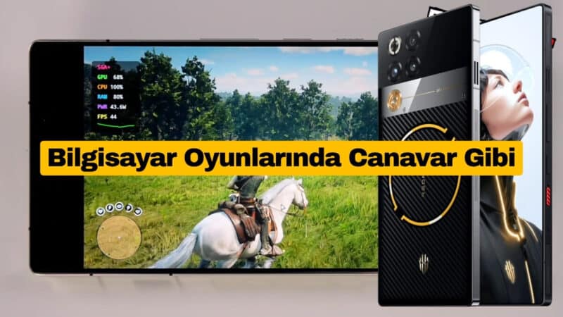 REDMAGIC 11 Golden Saga Edition Bilgisayar Oyunlarında Canavar Gibi