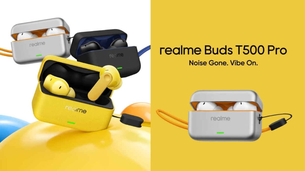 Realme Buds T500 Pro 56 Saat Batarya ve ANC İle Tanıtıldı