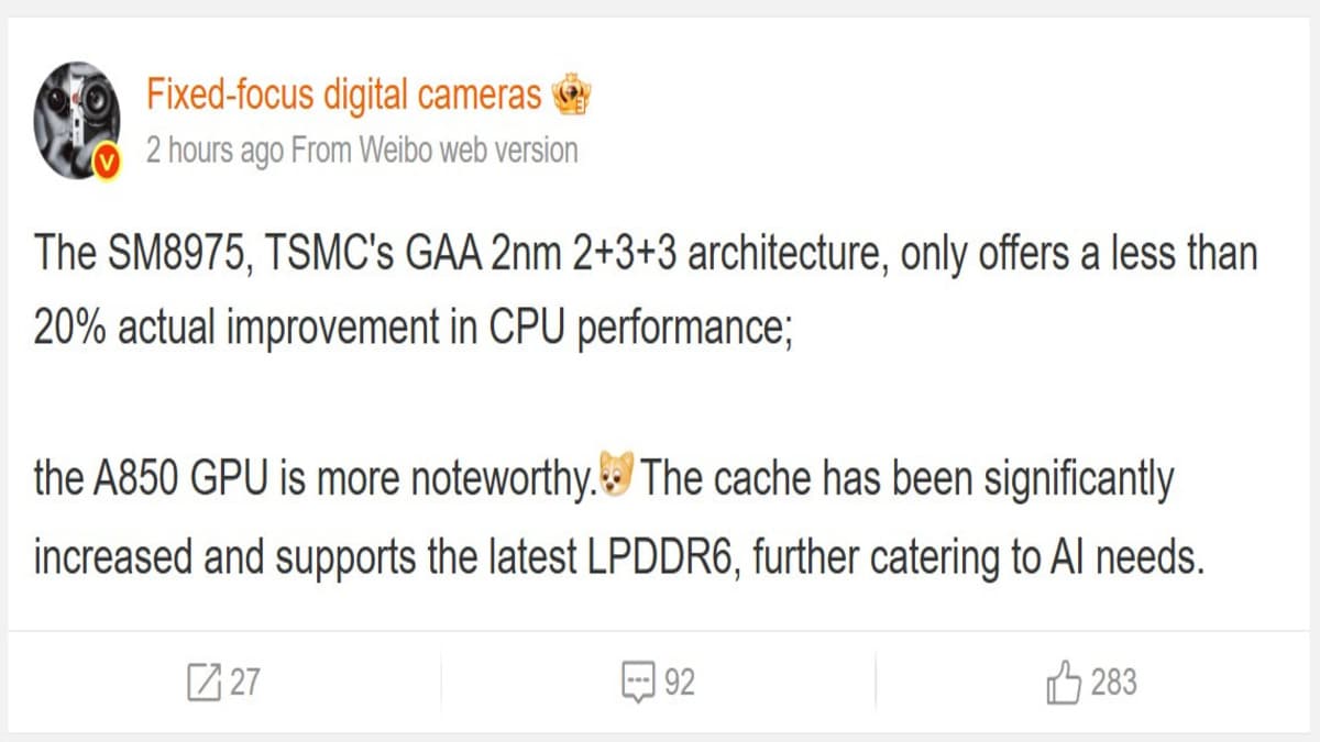 Snapdragon 8 Elite Gen 6 Pro 