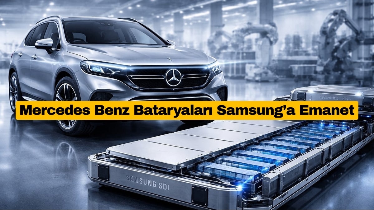 Mercedes Benz Bataryaları Samsung’a Emanet