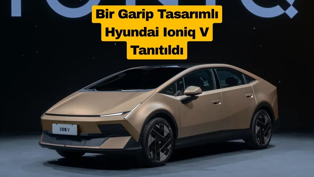 Bir Garip Tasarımlı Hyundai Ioniq V Tanıtıldı
