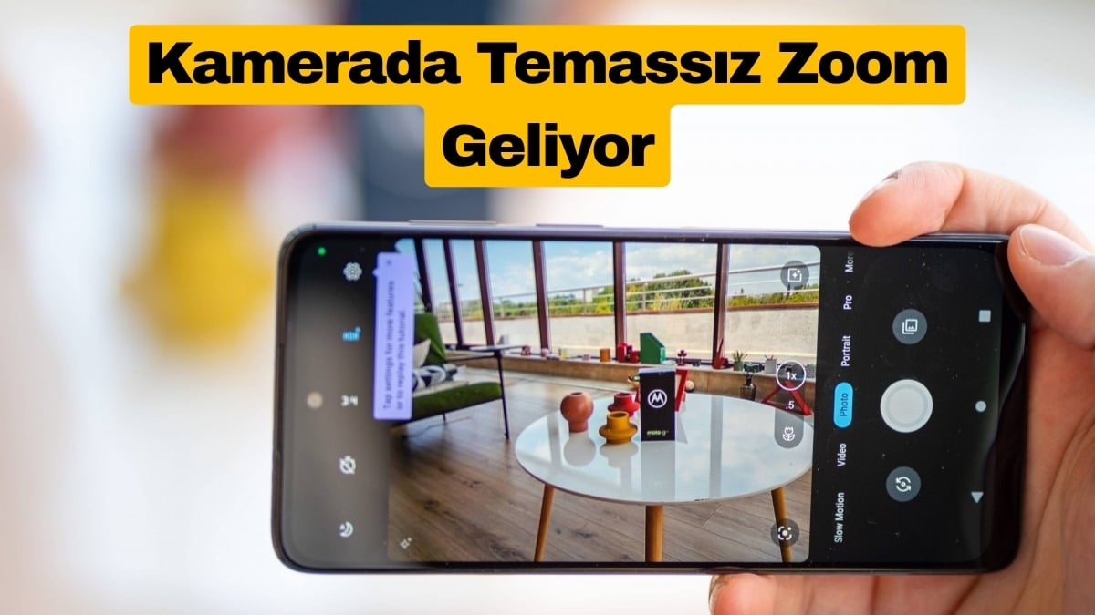 Motorola Kamerada Temassız Zoom Teknolojisi Geliştiriyor