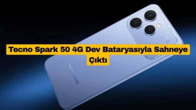 Tecno Spark 50 4G Dev Bataryasıyla Sahneye Çıktı