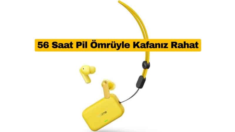 Realme Buds T500 Pro 56 Saat Batarya ve ANC İle Tanıtıldı