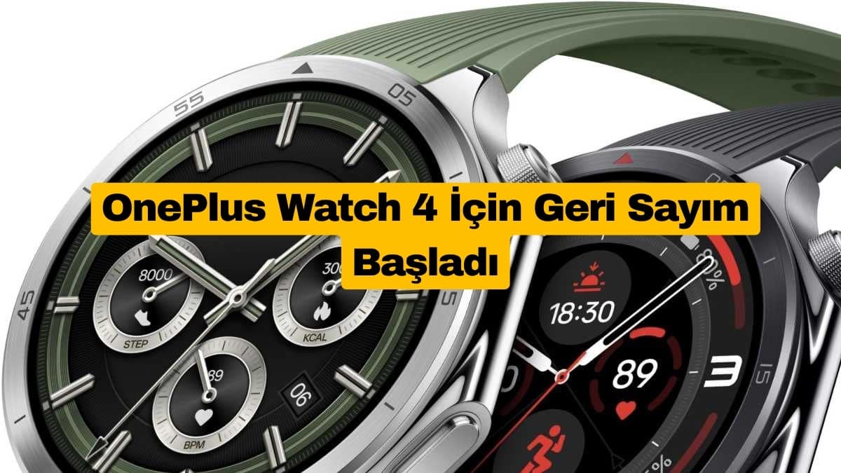 OnePlus Watch 4 İçin Geri Sayım Başladı