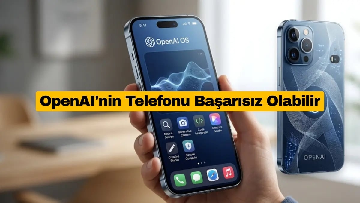 OpenAI'nin Telefonu Başarısız Olabilir Neden mi?