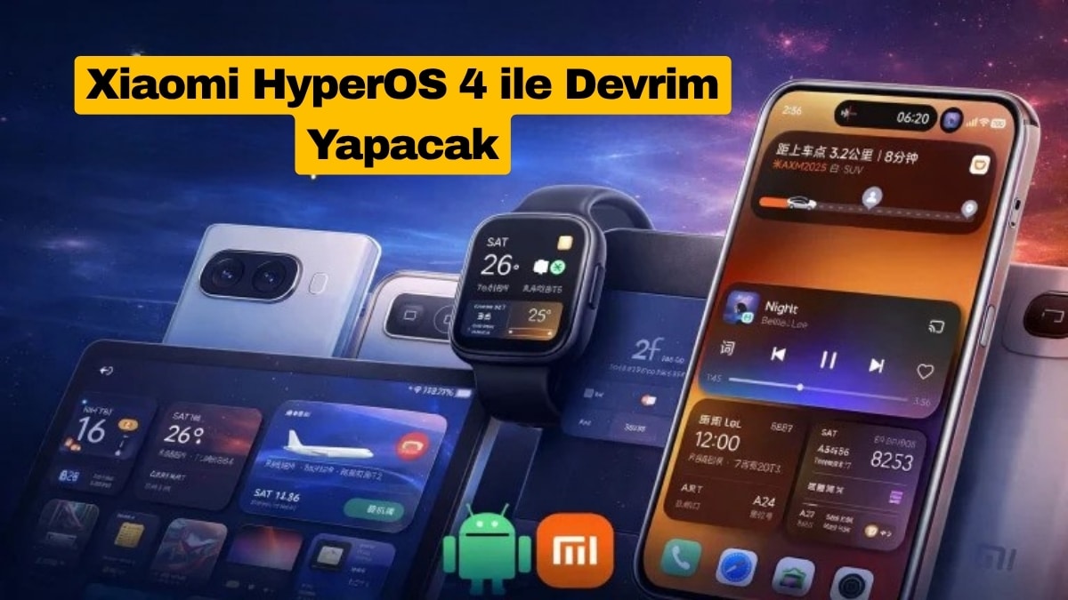 Xiaomi HyperOS 4 ile Devrim Yapacak