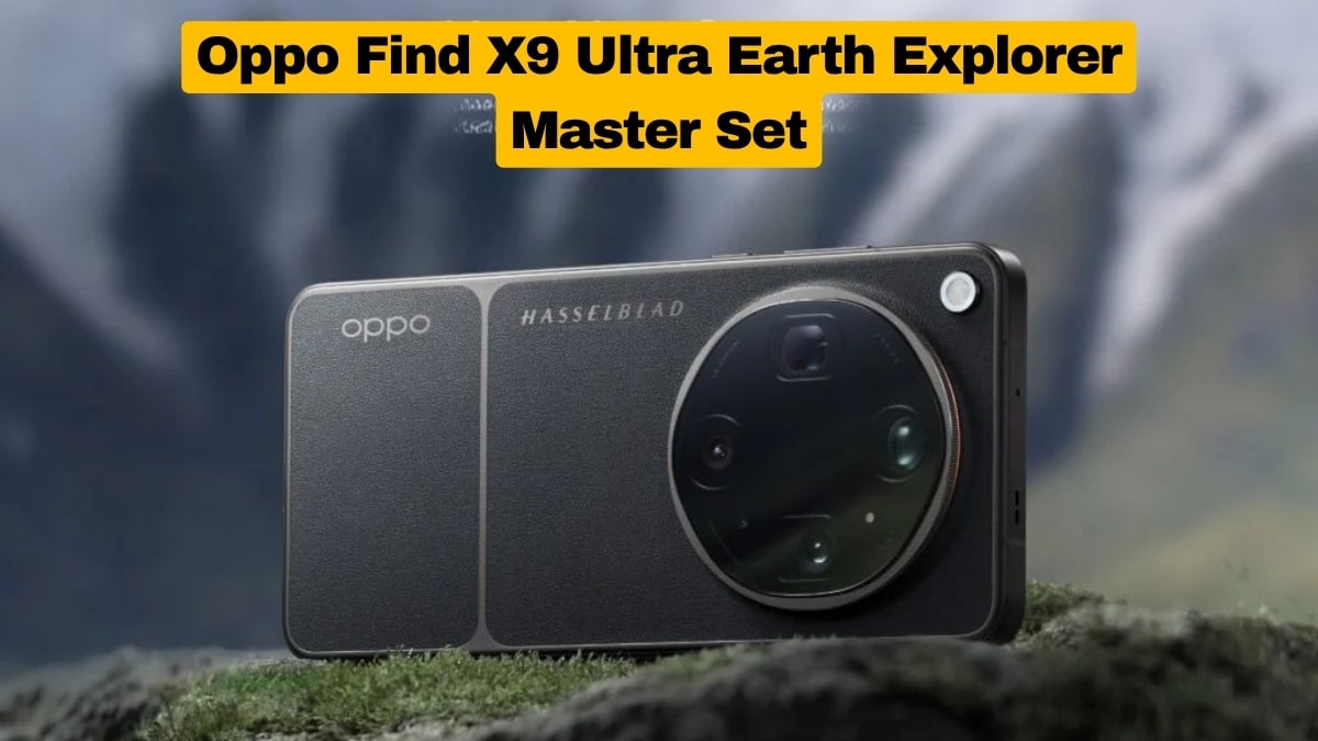 Oppo Find X9 Ultra Earth Explorer Master Set
