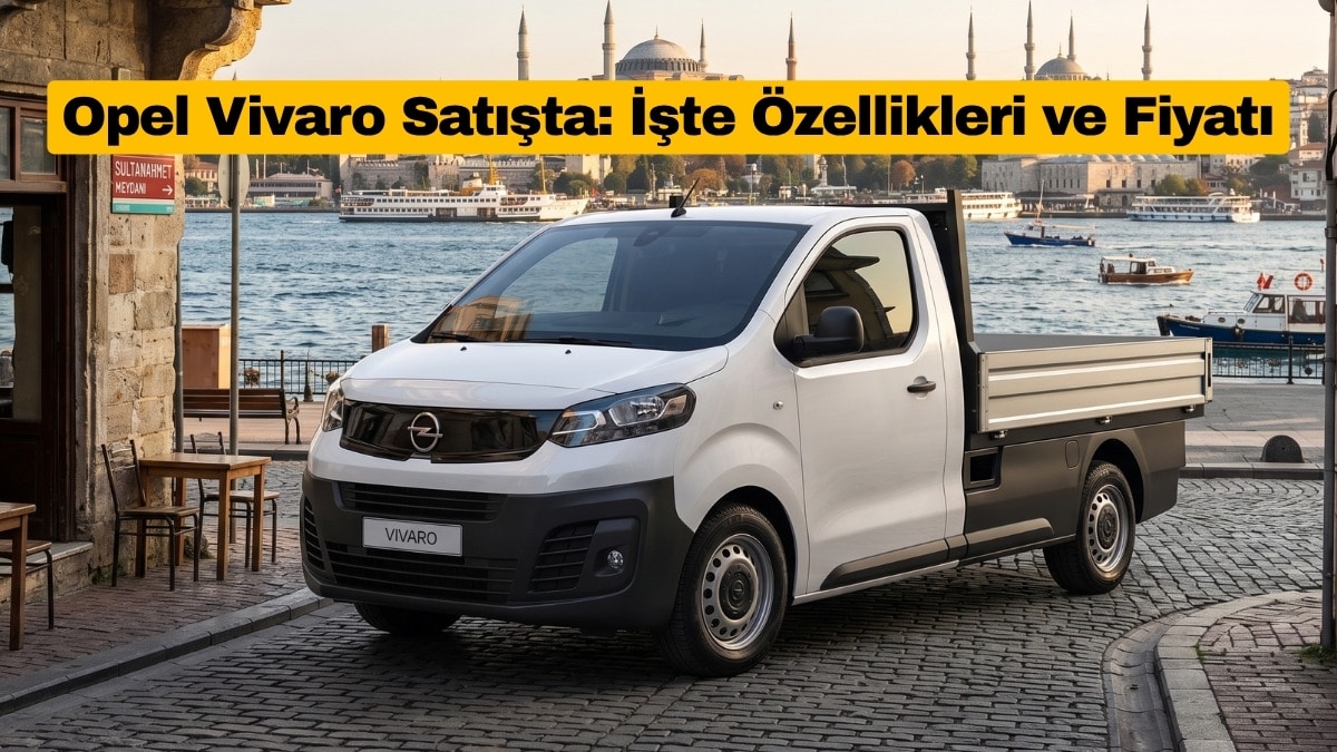 Opel Vivaro Satışta: İşte Özellikleri ve Fiyatı